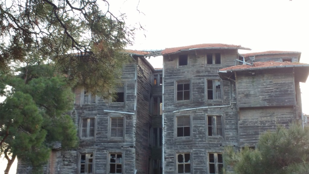 The building of the former Greek orphanage in Buyukada